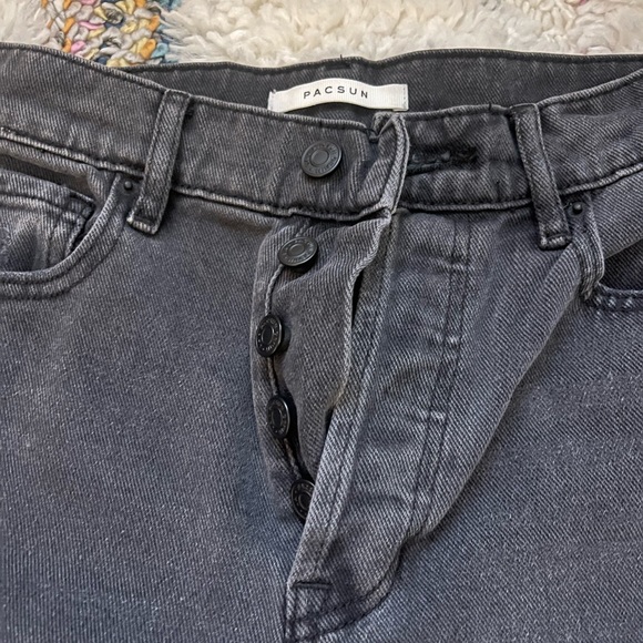 PacSun black jeans with rips, size 24 - Picture 2 of 4